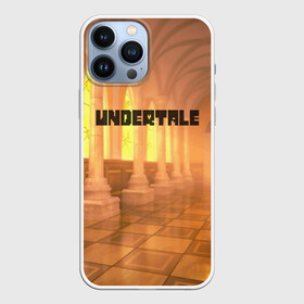 Чехол для iPhone 13 Pro Max с принтом UNDERTALE в Санкт-Петербурге,  |  | game | undertale | азриэль дримурр | альфис | андайн | андертейл | асгор дримурр | добро | дьявол | зло | игра | игры | кости | меттатон | папирус | санс | стрела | ториэль | трезубец | фриск | чара | черный