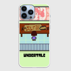 Чехол для iPhone 13 Pro Max с принтом UNDERTALE в Санкт-Петербурге,  |  | game | undertale | азриэль дримурр | альфис | андайн | андертейл | асгор дримурр | добро | дьявол | зло | игра | игры | кости | меттатон | папирус | санс | стрела | ториэль | трезубец | фриск | чара | черный