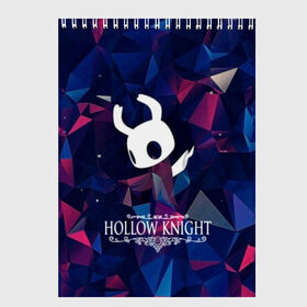 Скетчбук с принтом Hollow Knight в Санкт-Петербурге, 100% бумага
 | 48 листов, плотность листов — 100 г/м2, плотность картонной обложки — 250 г/м2. Листы скреплены сверху удобной пружинной спиралью | Тематика изображения на принте: hollow knight | детская | для детей | игра | компьютерная игра | королевство | рыцарь | темный рыцарь | холлов кнайт | экшен