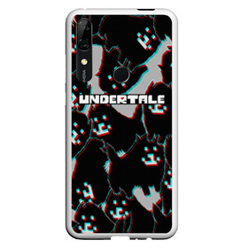 Чехол для Honor P Smart Z с принтом Undertale (Надоедливый пёс) в Санкт-Петербурге, Силикон | Область печати: задняя сторона чехла, без боковых панелей | Тематика изображения на принте: 3d | glitch | pixel | undertale | андертейл | без глаз | глитч | игра | надоедливая собака | надоедливый пес | надпись | пиксель | пикселя | подземная история | текстура