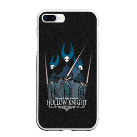 Чехол для iPhone 7Plus/8 Plus матовый с принтом Hollow Knight (Богомол) в Санкт-Петербурге, Силикон | Область печати: задняя сторона чехла, без боковых панелей | Тематика изображения на принте: 3d | cherry magic | hollow knight | mantis | богомол | игра | лорды | полый рыцарь | холлоу найт