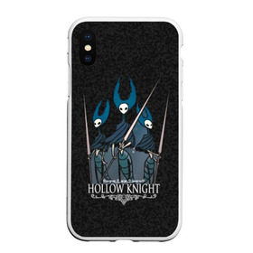 Чехол для iPhone XS Max матовый с принтом Hollow Knight (Богомол) в Санкт-Петербурге, Силикон | Область печати: задняя сторона чехла, без боковых панелей | 3d | cherry magic | hollow knight | mantis | богомол | игра | лорды | полый рыцарь | холлоу найт