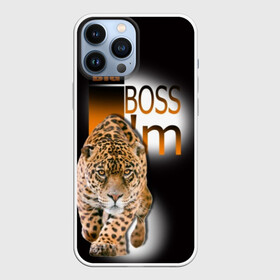 Чехол для iPhone 13 Pro Max с принтом Я Босс Im big boss в Санкт-Петербурге,  |  | big boss | кружка с леопардом
купить | купить футболку boss | купить футболку босс | подарок начальнику | стильная футболка | футболка с леопардом купить | я босс | я начальник
