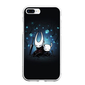 Чехол для iPhone 7Plus/8 Plus матовый с принтом Hollow Knight в Санкт-Петербурге, Силикон | Область печати: задняя сторона чехла, без боковых панелей | hollow knight | детская | для детей | игра | компьютерная игра | королевство | рыцарь | темный рыцарь | холлов кнайт | экшен