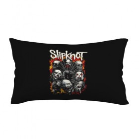 Подушка 3D антистресс с принтом Slipknot в Санкт-Петербурге, наволочка — 100% полиэстер, наполнитель — вспененный полистирол | состоит из подушки и наволочки на молнии | band | corey taylor | jim root | metal | mick thomson | music | official | альтернативный | глэм | готик | гранж | метал | музыка | пост | рок | хард