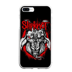 Чехол для iPhone 7Plus/8 Plus матовый с принтом Slipknot в Санкт-Петербурге, Силикон | Область печати: задняя сторона чехла, без боковых панелей | Тематика изображения на принте: band | corey taylor | jim root | metal | mick thomson | music | official | альтернативный | глэм | готик | гранж | метал | музыка | пост | рок | слипкнот | хард