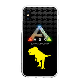 Чехол для iPhone XS Max матовый с принтом Ark Survival Evolved в Санкт-Петербурге, Силикон | Область печати: задняя сторона чехла, без боковых панелей | ark | ark survival evolved | evolved | survival | арк