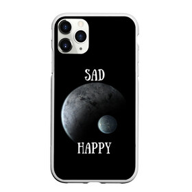 Чехол для iPhone 11 Pro матовый с принтом Sad Happy в Санкт-Петербурге, Силикон |  | jesus | rap | грустный | джизус | джизус возрождение | джизус рэпер | джизус ты ювелир | мерч | музыка | реп | рэп | счастливый