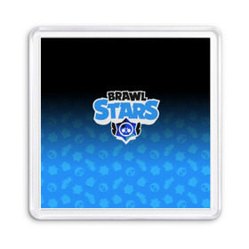 Магнит 55*55 с принтом Brawl Stars. в Санкт-Петербурге, Пластик | Размер: 65*65 мм; Размер печати: 55*55 мм | Тематика изображения на принте: 3d | brawl stars | moba | pattern | абстракция | бравл старс | геометрия | градиент | жанр | игра | лого | логотип | надпись | паттерн | текстура