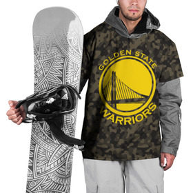 Накидка на куртку 3D с принтом Golden State Warriors camo в Санкт-Петербурге, 100% полиэстер |  | golden state | golden state warriors | nba | warriors | баскетбол | голден стэйт | голден стэйт уорриорз | камуфляж | нба | спорт | уорриорз camo | хаки