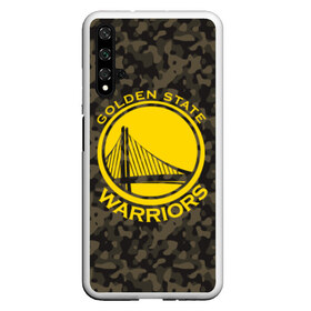 Чехол для Honor 20 с принтом Golden State Warriors camo в Санкт-Петербурге, Силикон | Область печати: задняя сторона чехла, без боковых панелей | Тематика изображения на принте: golden state | golden state warriors | nba | warriors | баскетбол | голден стэйт | голден стэйт уорриорз | камуфляж | нба | спорт | уорриорз camo | хаки