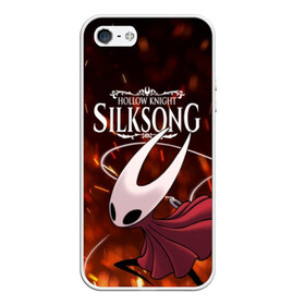 Чехол для iPhone 5/5S матовый с принтом Hollow Knight SILKSONG в Санкт-Петербурге, Силикон | Область печати: задняя сторона чехла, без боковых панелей | game | games | ghosts | godmaster | hollow | hornet | knight | metroidvania | silksong | zote | гримм | зот | игра | игры | квиррел | найт | песня | полый | призраки | пустой | рыцарь | силксонг | холлоу | хорнет | шелк