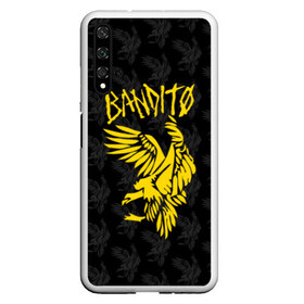 Чехол для Honor 20 с принтом TOP - BANDITO в Санкт-Петербурге, Силикон | Область печати: задняя сторона чехла, без боковых панелей | 21 pilots | 21p | bandito | blurryface | chlorine | joshua | music | ned | rock | top | trench | twenty one pilots | tyler | бандито | группа | музыка | нэд | рок | тренч