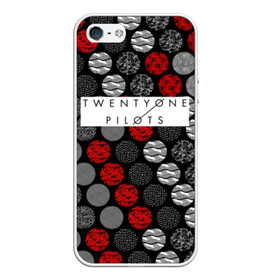 Чехол для iPhone 5/5S матовый с принтом TWENTY ONE PILOTS (TOP) в Санкт-Петербурге, Силикон | Область печати: задняя сторона чехла, без боковых панелей | 21 pilots | 21p | bandito | blurryface | chlorine | joshua | music | ned | rock | top | trench | twenty one pilots | tyler | бандито | группа | музыка | нэд | рок | тренч