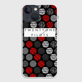 Чехол для iPhone 13 mini с принтом TWENTY ONE PILOTS (TOP) в Санкт-Петербурге,  |  | 21 pilots | 21p | bandito | blurryface | chlorine | joshua | music | ned | rock | top | trench | twenty one pilots | tyler | бандито | группа | музыка | нэд | рок | тренч