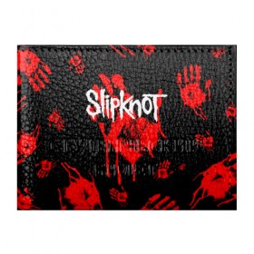 Обложка для студенческого билета с принтом Slipknot (1) в Санкт-Петербурге, натуральная кожа | Размер: 11*8 см; Печать на всей внешней стороне | Тематика изображения на принте: horror | music | not | rock | slipk | slipknot | кровь | музыка | рок | слипкнот | ужасы