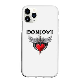 Чехол для iPhone 11 Pro матовый с принтом Bon Jovi в Санкт-Петербурге, Силикон |  | bon jovi | бон джови | музыка | музыкальная группа | песни | рок | рок группа | рокгруппа