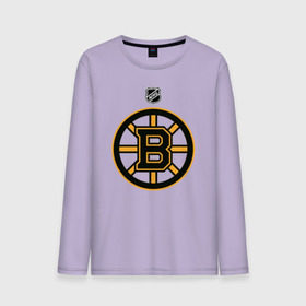 Мужской лонгслив хлопок с принтом Boston Bruins NHL в Санкт-Петербурге, 100% хлопок |  | boston | boston bruins | hockey | nhl | бостон | бостон брюинз | кубок стенли | нхл | спорт | хоккей | шайба