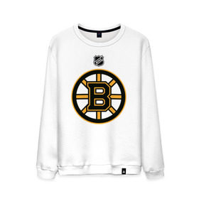 Мужской свитшот хлопок с принтом Boston Bruins NHL в Санкт-Петербурге, 100% хлопок |  | boston | boston bruins | hockey | nhl | бостон | бостон брюинз | кубок стенли | нхл | спорт | хоккей | шайба