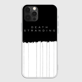 Чехол для iPhone 12 Pro с принтом DEATH STRANDING в Санкт-Петербурге, силикон | область печати: задняя сторона чехла, без боковых панелей | bridges | death | game | games | hideo | kojima | logo | mads | mikkelsen | norman | porter | reedus | sam | stranding | гений | дес | игра | игры | кодзима | лого | миккельсен | портер | ридус | стрендинг | сэм | хидео