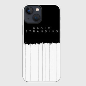 Чехол для iPhone 13 mini с принтом DEATH STRANDING в Санкт-Петербурге,  |  | bridges | death | game | games | hideo | kojima | logo | mads | mikkelsen | norman | porter | reedus | sam | stranding | гений | дес | игра | игры | кодзима | лого | миккельсен | портер | ридус | стрендинг | сэм | хидео
