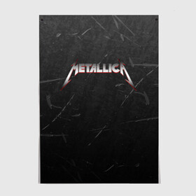 Постер с принтом METALLICA в Санкт-Петербурге, 100% бумага
 | бумага, плотность 150 мг. Матовая, но за счет высокого коэффициента гладкости имеет небольшой блеск и дает на свету блики, но в отличии от глянцевой бумаги не покрыта лаком | matters metallica | music | nothing else | rock | trash metal | группа | металлика | музыка | музыканты | рок | трэш металл