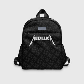 Детский рюкзак 3D с принтом METALLICA в Санкт-Петербурге, 100% полиэстер | лямки с регулируемой длиной, сверху петелька, чтобы рюкзак можно было повесить на вешалку. Основное отделение закрывается на молнию, как и внешний карман. Внутри дополнительный карман. По бокам два дополнительных кармашка | matters metallica | music | nothing else | rock | trash metal | группа | металлика | музыка | музыканты | рок | трэш металл