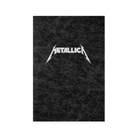 Обложка для паспорта матовая кожа с принтом METALLICA в Санкт-Петербурге, натуральная матовая кожа | размер 19,3 х 13,7 см; прозрачные пластиковые крепления | Тематика изображения на принте: matters metallica | music | nothing else | rock | trash metal | группа | металлика | музыка | музыканты | рок | трэш металл