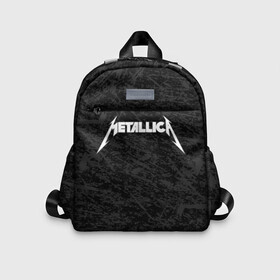 Детский рюкзак 3D с принтом METALLICA в Санкт-Петербурге, 100% полиэстер | лямки с регулируемой длиной, сверху петелька, чтобы рюкзак можно было повесить на вешалку. Основное отделение закрывается на молнию, как и внешний карман. Внутри дополнительный карман. По бокам два дополнительных кармашка | matters metallica | music | nothing else | rock | trash metal | группа | металлика | музыка | музыканты | рок | трэш металл