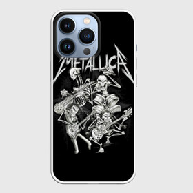 Чехол для iPhone 13 Pro с принтом Metallica в Санкт-Петербурге,  |  | Тематика изображения на принте: album | black | concert | heavy | kirk | metal | metallica | music | rock | tolls | джеймс хэтфилд | кирк хэмметт | клифф бёртон | ларс ульрих | метал | металлика | трэш