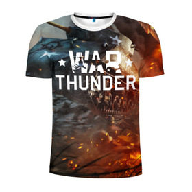 Мужская футболка 3D спортивная с принтом war thunder (ник на спине) в Санкт-Петербурге, 100% полиэстер с улучшенными характеристиками | приталенный силуэт, круглая горловина, широкие плечи, сужается к линии бедра | Тематика изображения на принте: war thunder | war thunder 2019 | war thunder лучшие | war thunder самолеты | war thunder танки | вар тандер | игра war thunder | купить футболку war thunder | футболки war thunder