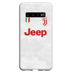 Чехол для Samsung Galaxy S10 с принтом Juventus away 19-20 в Санкт-Петербурге, Силикон | Область печати: задняя сторона чехла, без боковых панелей | Тематика изображения на принте: champions | cristiano | italy | juventus | league | ronaldo | италия | криштиану | лига | роналду | чемпионов | ювентус