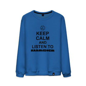 Мужской свитшот хлопок с принтом Rammstein в Санкт-Петербурге, 100% хлопок |  | keep calm | listen to rammstein | metallica | music | rammstein | rock | металл | металлика | музыка | надписи | раммштайн | рок | рок группа