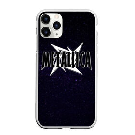 Чехол для iPhone 11 Pro Max матовый с принтом Metallica в Санкт-Петербурге, Силикон |  | metallica | группа | метал | металлика | музыка | песни | рок