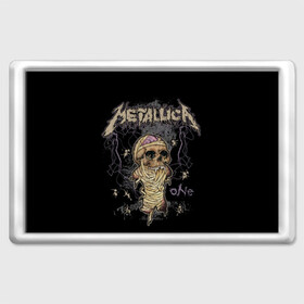 Магнит 45*70 с принтом Metallica в Санкт-Петербурге, Пластик | Размер: 78*52 мм; Размер печати: 70*45 | album | black | concert | heavy | kirk | metal | metallica | music | rock | tolls | джеймс хэтфилд | кирк хэмметт | клифф бёртон | ларс ульрих | метал | металлика | трэш