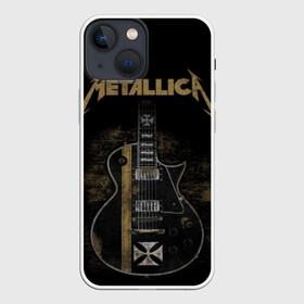 Чехол для iPhone 13 mini с принтом Metallica в Санкт-Петербурге,  |  | album | black | concert | heavy | kirk | metal | metallica | music | rock | tolls | джеймс хэтфилд | кирк хэмметт | клифф бёртон | ларс ульрих | метал | металлика | трэш