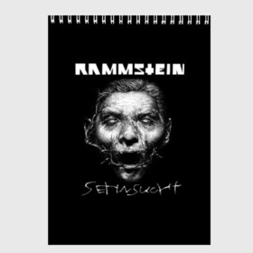 Скетчбук с принтом Rammstein в Санкт-Петербурге, 100% бумага
 | 48 листов, плотность листов — 100 г/м2, плотность картонной обложки — 250 г/м2. Листы скреплены сверху удобной пружинной спиралью | du hast | heavy | herzeleid | metal | mutter | rammstein | reise | rosenrot | sehnsucht | till lindemann | группа | метал | рамштайн | рок | тилль линдеманн | хард