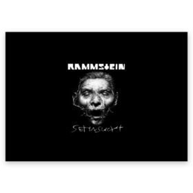 Поздравительная открытка с принтом Rammstein в Санкт-Петербурге, 100% бумага | плотность бумаги 280 г/м2, матовая, на обратной стороне линовка и место для марки
 | du hast | heavy | herzeleid | metal | mutter | rammstein | reise | rosenrot | sehnsucht | till lindemann | группа | метал | рамштайн | рок | тилль линдеманн | хард