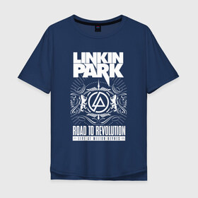 Мужская футболка хлопок Oversize с принтом Linkin Park в Санкт-Петербурге, 100% хлопок | свободный крой, круглый ворот, “спинка” длиннее передней части | альтернативный метал | альтернативный рок | американская | группа | джозеф хан | майк шинода | мультиплатиновая | ню метал | рок | рэп рок | честер беннингтон | электроник рок
