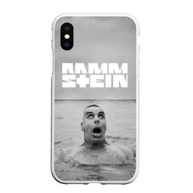 Чехол для iPhone XS Max матовый с принтом RAMMSTEIN в Санкт-Петербурге, Силикон | Область печати: задняя сторона чехла, без боковых панелей | Тематика изображения на принте: 2019 | lindemann | logo | metal | ramm | rammstein | ramstein | rock.band | stein | symbol | till | группа | концерт | линдеманн | лого | метал | раммштайн | рамштайн | рок | символ | тилль