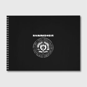 Альбом для рисования с принтом Rammstein в Санкт-Петербурге, 100% бумага
 | матовая бумага, плотность 200 мг. | rammstein | till lindemann | берлин | германия | металл | музыка | рамштайн | тилль линдеманн