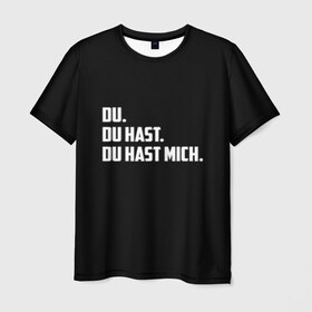Мужская футболка 3D с принтом Rammstein в Санкт-Петербурге, 100% полиэфир | прямой крой, круглый вырез горловины, длина до линии бедер | rammstein | till lindemann | берлин | германия | металл | музыка | рамштайн | тилль линдеманн