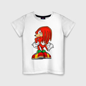 Детская футболка хлопок с принтом Sonic (13) в Санкт-Петербурге, 100% хлопок | круглый вырез горловины, полуприлегающий силуэт, длина до линии бедер | sega | shadow | sonic | sonic x | x | ежик | игра | наклз | сега | скорость | соник | тейлз | тэйлз | шедоу