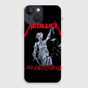 Чехол для iPhone 13 mini с принтом METALLICA | МЕТАЛЛИКА | МЕТАЛИКА в Санкт-Петербурге,  |  | album | black | concert | heavy | kirk | metal | metallica | music | rock | tolls | джеймс хэтфилд | кирк хэмметт | клифф бёртон | ларс ульрих | метал | металлика | трэш