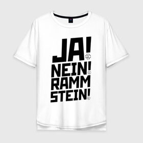 Мужская футболка хлопок Oversize с принтом RAMMSTEIN в Санкт-Петербурге, 100% хлопок | свободный крой, круглый ворот, “спинка” длиннее передней части | du hast | mein herz | rammstein | rammstein rock | ramstein | группа rammstein | концерт рамштайн | рамштайн | рамштайн дойчланд | тилль линдеманн | у хаст