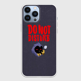 Чехол для iPhone 13 Pro Max с принтом Do not disturb в Санкт-Петербурге,  |  | Тематика изображения на принте: disturbed | альтернативный | встревоженные | группа | джон мойер | дистербд | дистербед | дэвид дрейман | дэн дониган | майк венгрен | метал | нюметал | рок | хеви | хевиметал