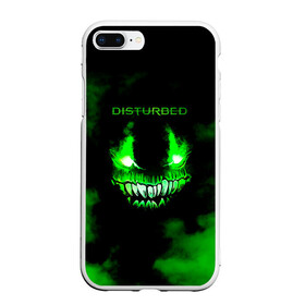 Чехол для iPhone 7Plus/8 Plus матовый с принтом Disturbed в Санкт-Петербурге, Силикон | Область печати: задняя сторона чехла, без боковых панелей | disturbed | альтернативный | встревоженные | группа | джон мойер | дистербд | дистербед | дэвид дрейман | дэн дониган | майк венгрен | метал | нюметал | рок | хеви | хевиметал