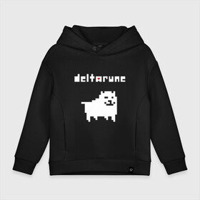 Детское худи Oversize хлопок с принтом DELTARUNE в Санкт-Петербурге, френч-терри — 70% хлопок, 30% полиэстер. Мягкий теплый начес внутри —100% хлопок | боковые карманы, эластичные манжеты и нижняя кромка, капюшон на магнитной кнопке | delta r | delta rune | deltarune | deltarune 2 | deltarune сердце | дельта | дельта руна | дельтаран.