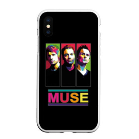 Чехол для iPhone XS Max матовый с принтом Muse в Санкт-Петербурге, Силикон | Область печати: задняя сторона чехла, без боковых панелей | Тематика изображения на принте: alternative | british | men | muse | music | progressive | rock | rock band | space rock | symphonic | three | trio | uk | альтернативный | британская | великобритания | до | крис уолстенхолм | мужчины | муза | музыка | мэттью беллами