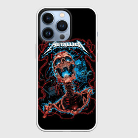 Чехол для iPhone 13 Pro с принтом Metallica в Санкт-Петербурге,  |  | metallica | rock | арт | гитара | кости | металл | металлика | музыка | рок | череп